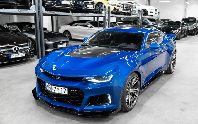 Chevrolet Camaro cena 255000 przebieg: 69000, rok produkcji 2018 z Sokółka małe 781